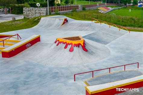 Skatepark betonowy Stronie Śląskie Skateparki Projektowanie i