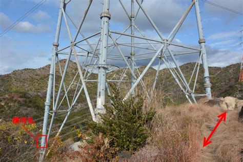 山歩きで出会う送電線の鉄塔一本一本に名前がある？ 播磨の山々