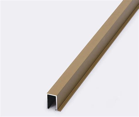 Wall Panel Profile Anodised Metal Trim U Shape Edge Strips Bath Panel Wall Trim And Dance