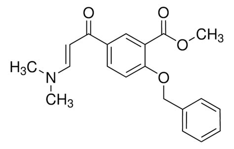 Methyl E 2 Benzyloxy 5 3 Dimethylamino Acryloyl Benzoate