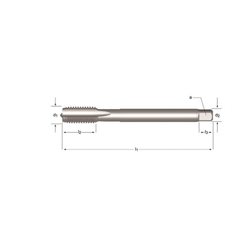 Dormer Machinetap Hss E Pm M X Met Rechte Spaangroeven Staal