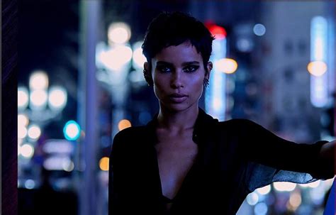 Zoë Kravitz teases new YSL Beauty campaign