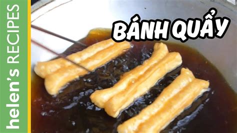 Fried Breadstick Recipe Banh Quay Youtiao Patongko Youtube