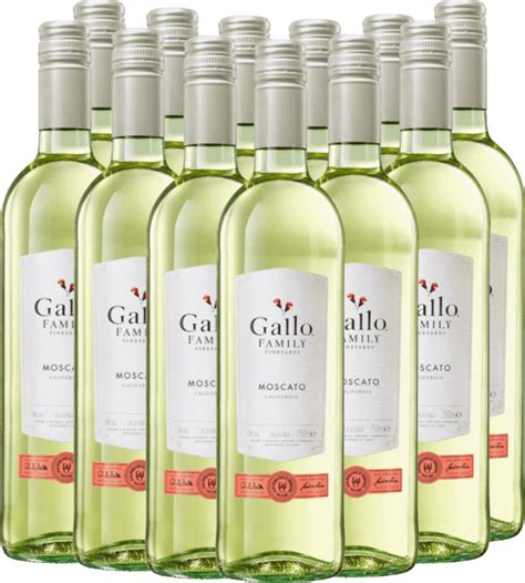 12er Vorteils Weinpaket Moscato 2020 Gallo Family をオンラインで購入 vinello jp