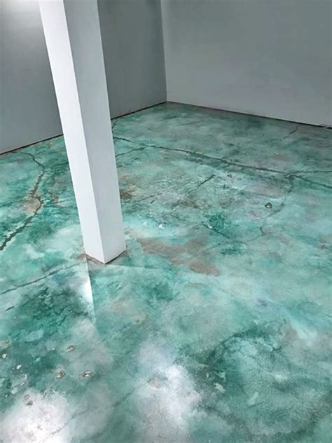 Acid Treated Concrete Floor Flooring Site