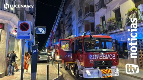 V Deo Grave Incendio En El Tico De Un Edificio En La C Ntrica Calle