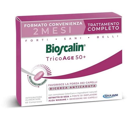 Bioscalin TricoAge 50 60 Compresse Antica Farmacia Chiti