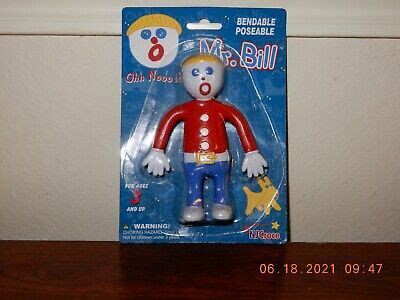 Mr Bill Bendable Poseable 5 1 2 Figure Must Read EBay