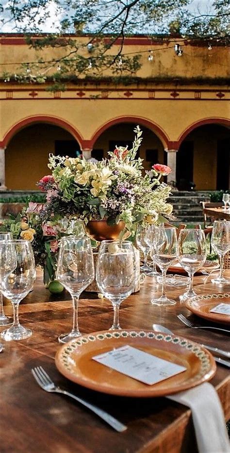 Pin By Pinner On Spanish Country Home Mexican Inspired Wedding