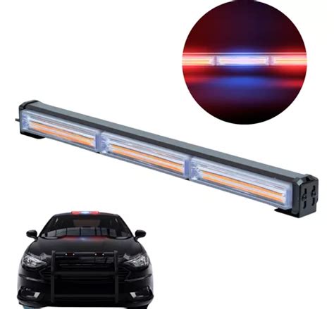 Barra Strobo Led Giroflex Sinalização Carro Policia Flash