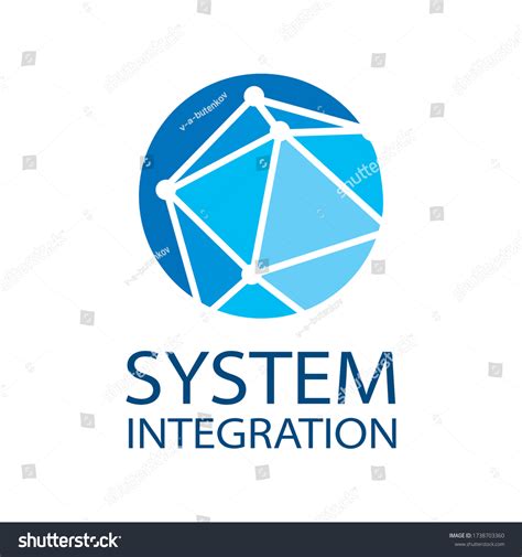 Vector Logo System Integration Company Stock Vector (Royalty Free ...