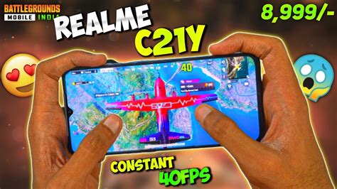 Realme C21y Bgmipubg Gaming Review😍gyrographicsheating And Fps