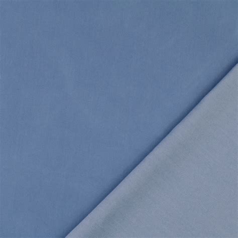 Tissu Viscose Serg Twill Look Jean Bleu Tissus Hemmers