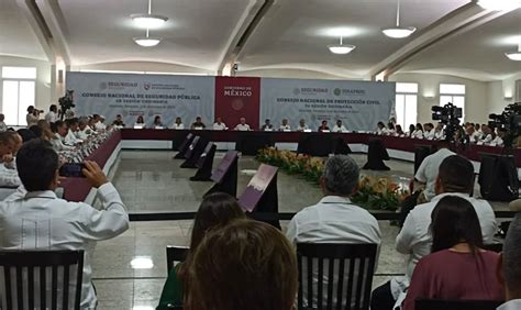 Amlo Encabeza Sesión Del Consejo Nacional De Seguridad Pública Norte