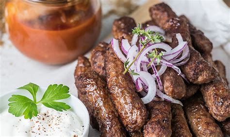 Cevapcici Mit Joghurt Reis Und Paprika Clever