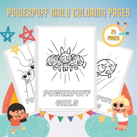 26 Coloriages Les Supers Nanas Télécharger et imprimer en PDF