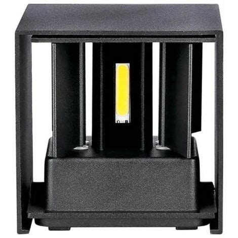 V Tac Lampada Led Doppio Led Cob W Nero Satinato Fascio Regolabile