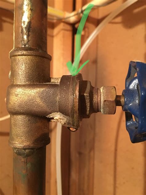 Hot water heater hot water valve leaking—can I turn water off and Teflon tape it? : r/Plumbing