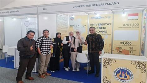 World Class University Partisipasi Unp Dalam Pameran Qs Higher Ed