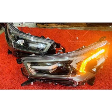 Toyota Hilux Revo Rocco Rogue Led Headlamp Head Light Head