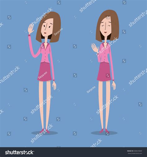 Business Woman Stock Vector Royalty Free 589635869 Shutterstock