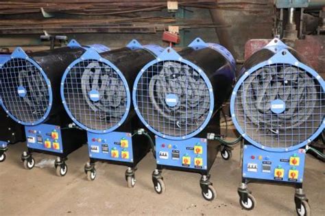 KW Industrial Hot Air Blower Axial Fan Type Impeller Size Inch MM At