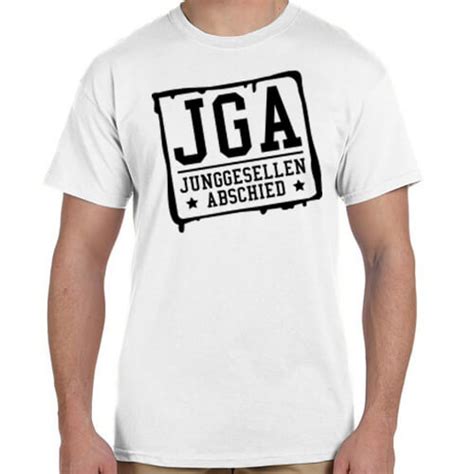 Herren T Shirt JGA Volkspark Textil Werbedruck