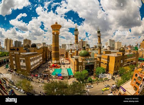 Urumqi Grand Bazaar High Resolution Stock Photography And Images Alamy