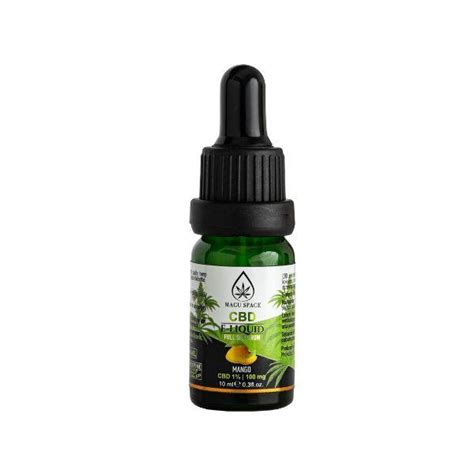 CBD e skystis Mango 100mg 10 ml žema kaina Varle lt