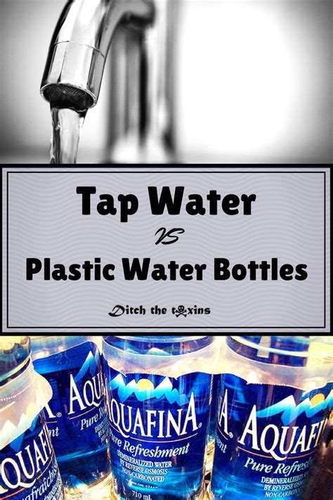 Bottled Water vs Tap Water. Why Neither is a Good Choice - Ditch The ...