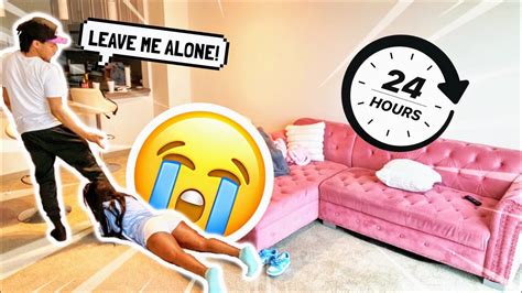 Ignoring My Girlfriend For 24 Hours Prank Bad Idea Youtube