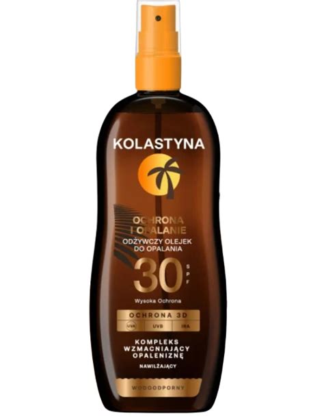 Kolastyna Ochrona i Opalanie Odżywczy Olejek Do Opalania SPF30 150ml