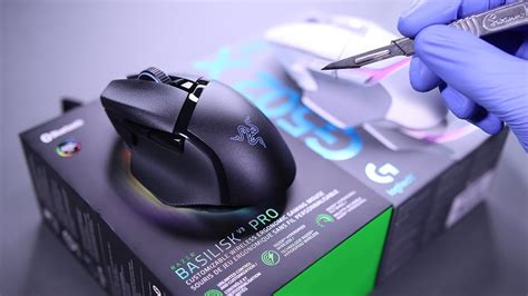 Razer Basilisk V3 Pro Vs G502 X Unboxing Asmr Youtube