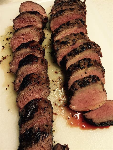 Grilled Venison Backstrap Kitchen Portfolio