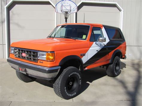 1988 Ford Bronco Custom Sport Utility 2-Door 5.0L for sale