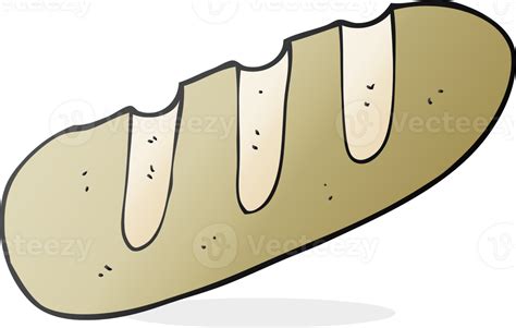 Drawn Cartoon Loaf Of Bread 45301537 Png