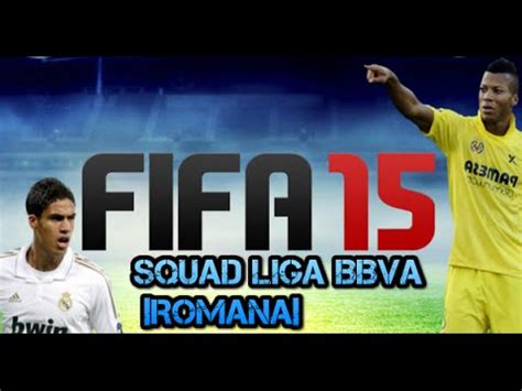 Fifa Ultimate Team Squad Builder Bbva Romana Youtube