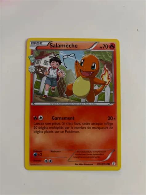 CARTE POKÉMON SALAMÈCHE RC3 RC32 XY Generation Français EUR 8 00