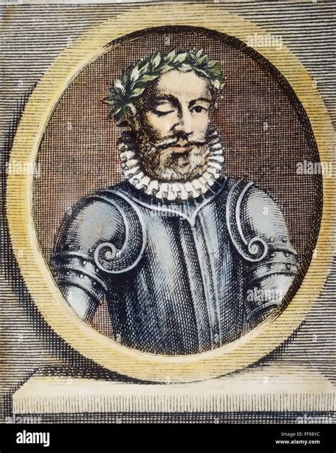 Emef Luiz Vaz De Camoes - LUIZ VAZ de CAMOES /n(1524-1580). Portuguese poet: line engraving, 17th ...