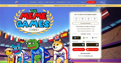 New Crypto to Watch: The Meme Games Launches Presale Ahead of 2024 Olympics