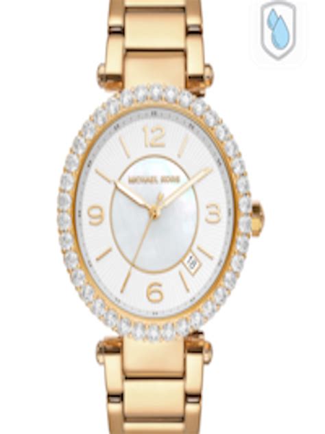 Buy Michael Kors Women White Mother Of Pearl Analogue Watch Mk4693 Watches For Women 20972642