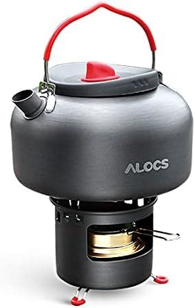 Alocs Camping Kettle, Premium Portable Ultra Outdoor Camping Camp Tea ...