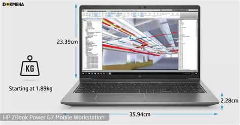 لپ ‌تاپ اچ پی زدبوک Hp Zbook Power 15 G7 دکمه ها