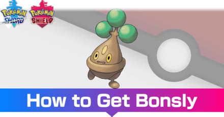 Bonsly Evolutions Location And Learnset Pokemon Sword And Shield