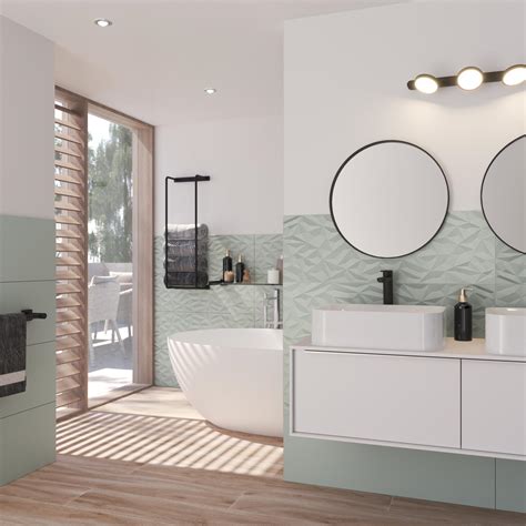 Piastrelle Bagno Verde Chiaro Idee Moderne E Classiche Leroy Merlin