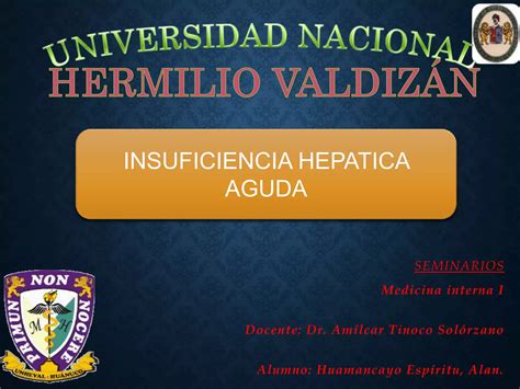 Insuficiencia Hep Tica Aguda Ppt