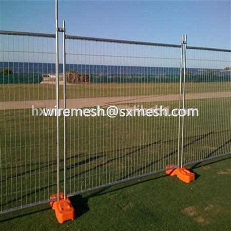 Hot Dip Galvanized Temporary Fencing Iso Factory High