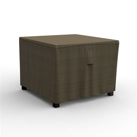 Budge 48" Black-Tan Patio Square Table Cover, NeverWet Hillside - Walmart.com - Walmart.com