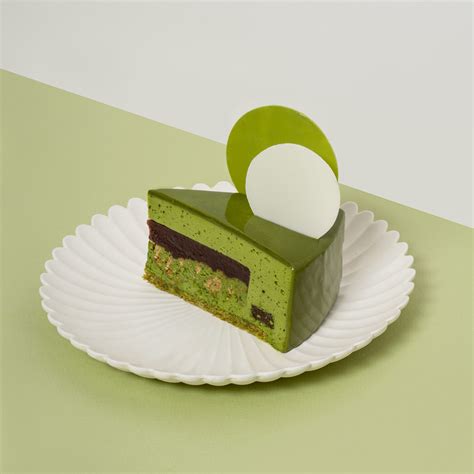 Matcha Moon Mousse Cake Pleasant Bird