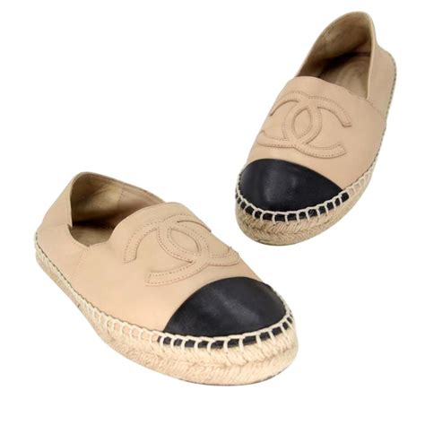 Chanel Cruise 2016 Canvas Oxford Espadrille Wedges At 1stdibs